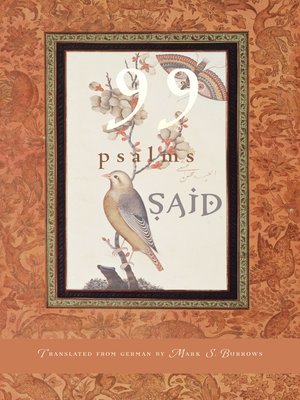 cover image of 99 Psalms